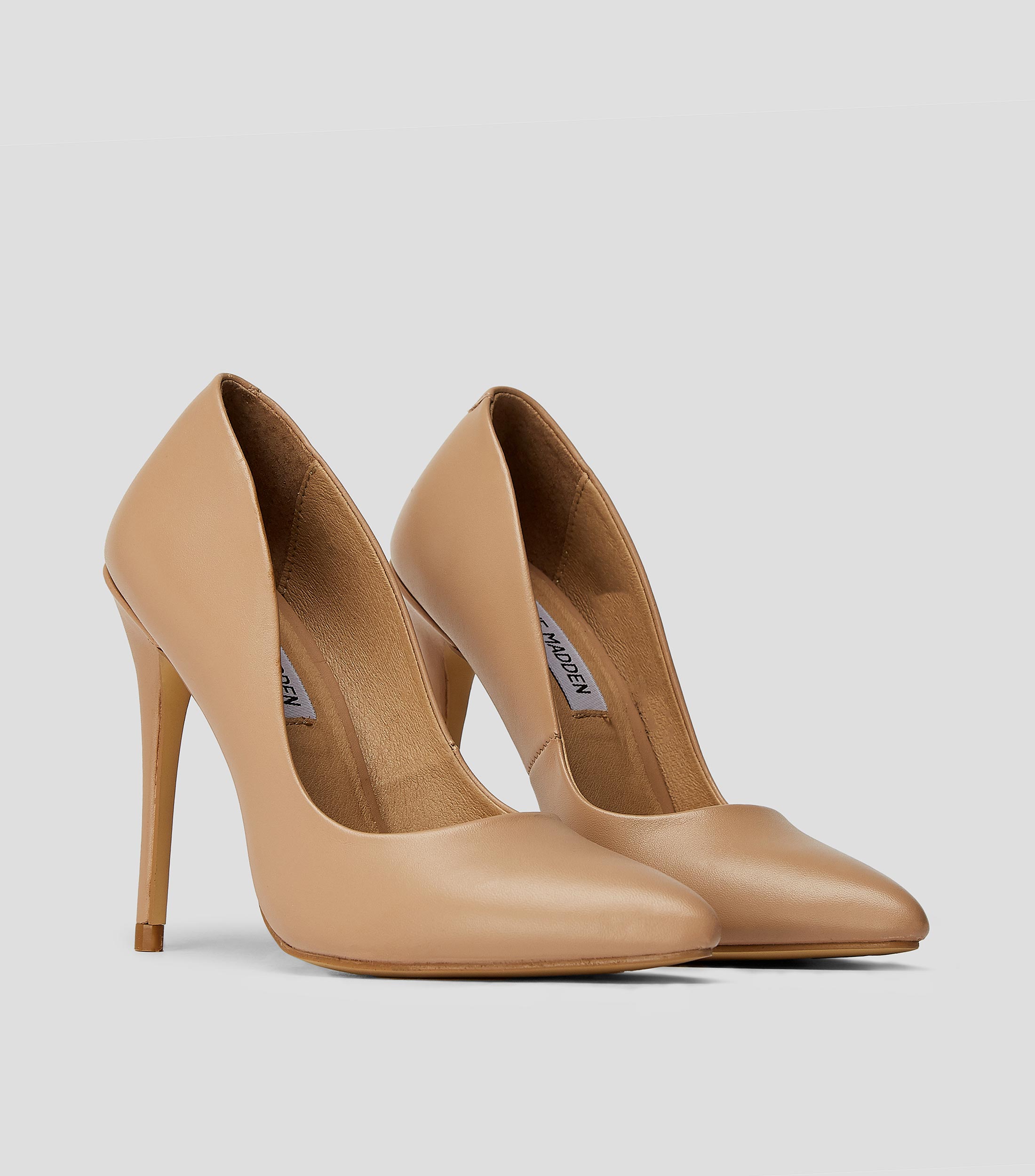 Zapatillas Pump rosas claro con tacón alto de aguja Mujer